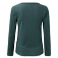 thumbnail image 7 of Women Crew Neck Fleece Womens Thermal Top Large Lined Thermal Underwear Tab Top Thermal insulated Curtains Slim Tops Long Sleeve Girls Thermal Underwear Tops Thermal Shirts Winter Tops, 7 of 7
