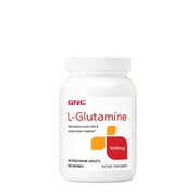 GNC L-Glutamine 1000 mg | Helps Immune System Response | 100 Vegetarian Caplets
