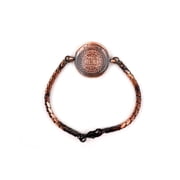 Rudra Centre Kuber Yantra Bracelet in Copper