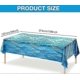 thumbnail image 3 of Plastic Tablecloth 137*274cm Ocean Party Table Cover, 3 of 4