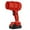 Red, variant on Cordless Leaf Blower, Electric Cordless Turbo Blower, 6 Gears Wind Speed, Violent Turbo Fan for Outdoor Car Wash Dusting Snow Blower