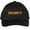Black With Gold Text, variant on SECURITY Lightweight Twill Snapback Cap Structured Uniform Guard Agent Adjustable Hat (BlackWithGoldText)