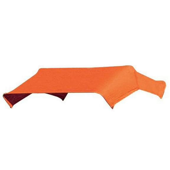 3-Bow Tractor Canopy Replacement Cover 48" 10 oz. Duck Canvas - Orange