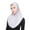 Grey, variant on Scarf for Women Muslim Inner Hijab Headscarf Cap Islamic Full Cover Hat Hijab Scarf