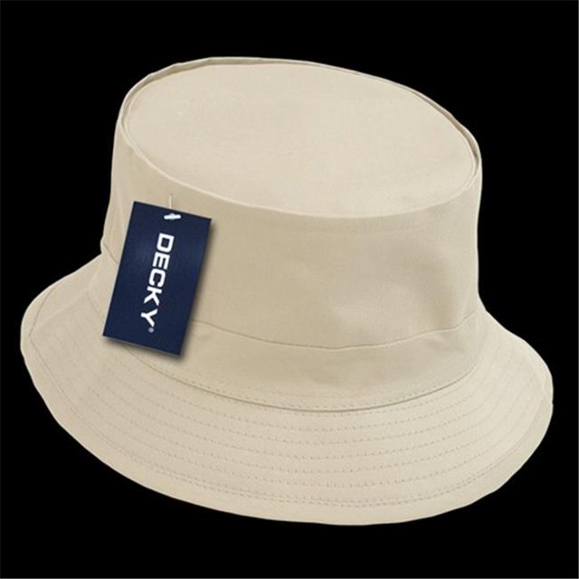 Decky 450-PL-STN-07 Fishermans Hat, Stone - Large & Extra Large