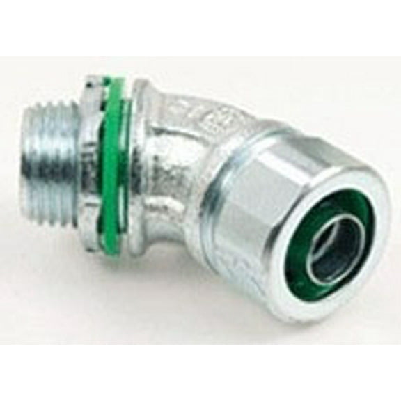 Bridgeport Fittings 451-SLTI, Liquidtight Conduit Connector, 3/4In Fe, Ins, 1 PC