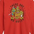 thumbnail image 3 of Teenage Mutant Ninja Turtles - There Are No Rules - Toddler & Youth Long Sleeve Graphic Tee, 3 of 5