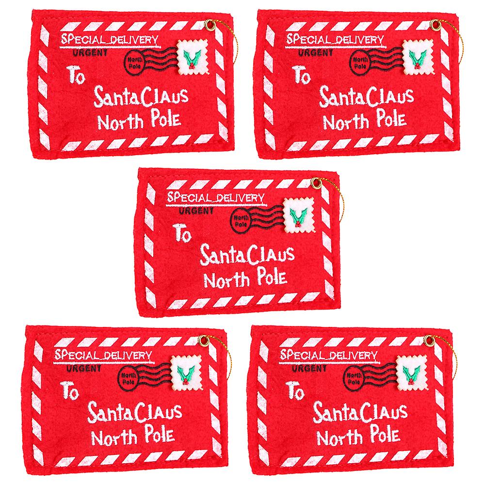 Lot De 6 Portefeuilles De Noël – Enveloppes Cadeaux Pour Argent – Motifs Père Noël – Pour Famille, Amis, Enfants