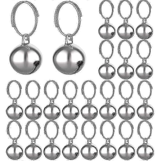 24 Sets of Pet Bells for Cat & Dog Collars