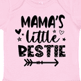 thumbnail image 4 of Inktastic Mama's Little Bestie with Arrow and Hearts Boys or Girls Baby Bodysuit, 4 of 5