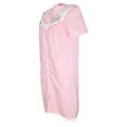 thumbnail image 3 of JEFFRICO House Dresses for Women with Pockets - Lightweight Breathable Short Sleeve Muumuu & Nightgowns - Zipper Front Housecoat and Dusters for Women, 3 of 7