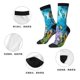 thumbnail image 5 of Fotbe Corals and Tropical Fish Calcetas Largas con Estampado para Hombre y Mujer – Calcetas de Compresión Transpirables y Elásticas, Viajar y Uso Diario Talla 5-11, 5 of 6