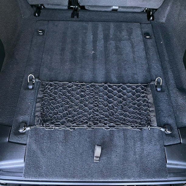 Trunk Floor Style Cargo Net Black for Jeep Wrangler JL Sahara Rubicon