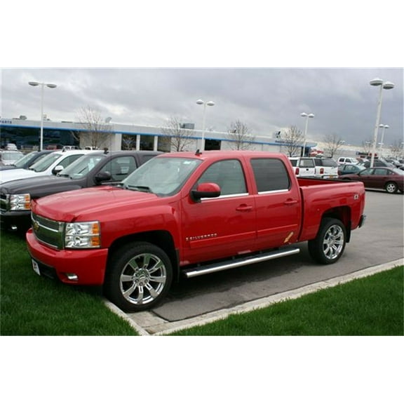 Putco 97502 Stainless Steel Window Trim Fits select: 2011 ,2013 CHEVROLET SILVERADO K1500 LT