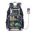 thumbnail image 1 of My World Bag, Large Capacity Backpack, With USB Interface, Primary And Secondary School Students Shoulder Bag-Jinjin, 1 of 3