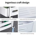 thumbnail image 4 of Estante de baño, organizador de estante de ducha sin clavos, cesta autoadhesiva de aluminio a prueba de óxido para accesorios de cocina y baño JFHHH pequeña, 4 of 5