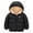 Black, variant on Bainana Hoodie Jacket For Toddler Boys Solid Color Long Sleeve Zipper Coat Warm Casual Fall Winter Kids Outwear Dark Blue Size 18-24 Months