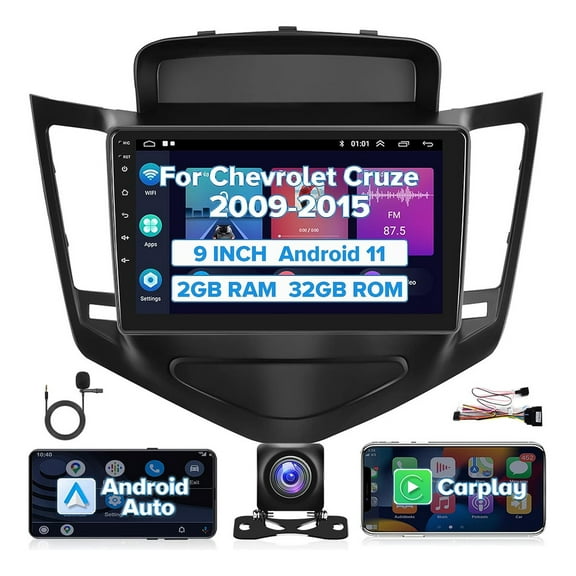 Stereo Chevrolet Cruze 2009-2015 Carplay Android GPS 2G 32G