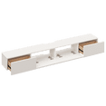 thumbnail image 6 of 55" Fluted Floating TV Stand, Fully Assembled Wall Mounted Media Console for TVs up to 60", White, 6 of 15