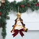 thumbnail image 1 of Xihbxyly Corona Navideña con Luz Led, Ratán Duradero, Decoración Invernal para Puerta de Entrada, Adorno Navideño para Colgar En La Pared, para Uso En Interiores y Exteriores, 30 X 24 Cm., 1 of 7