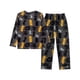 thumbnail image 2 of Pijama Batman Niño Playera Manga Larga y Pantalón Brush Negro Talla 12, 2 Piezas, 2 of 4