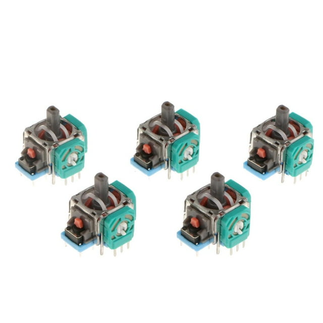 Paquete De 5 ógico 3D Para Parte De Reemplazo Del Botón Del Controlador 4, Mejor De shamjiam Joysticks analógicos 3D