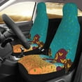 thumbnail image 2 of Sikiie Elephants Car Seat Protector 2 Pack Car Seat Cushion Mat, Car Seat Covers for SUV, Truck, Van, 2 of 7