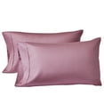 thumbnail image 2 of Better Homes & Gardens 2-Piece 300 Thread Count Cotton Sateen Pillowcase Set, Violet Gem, Queen, 2 of 7