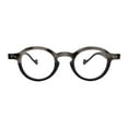 thumbnail image 3 of Orlando (Premium) Reading Glasses, High End Readers, Magnifying Eyeglasses, (Black Translucent) (Round) NY Fifth Avenue, 3 of 4