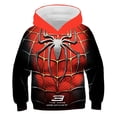 thumbnail image 2 of Sudaderas con capucha de Spiderman de Marvel para niños, sudadera de manga larga con estampado de dibujos animados para bebés, abrigos de primavera y otoño de 1 a 14 años 9T zhangyuxiang CONDUJO, 2 of 2