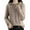 Gray, variant on RMGVDSD Women's Soft Hooded Pullover Sweater Fashion Knitted Long Sleeve Sweaters For Women Solid Color Fashion Basic Sweater Tops /Purple