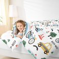 thumbnail image 4 of Castle Fairy 2-Piece Twin Size Comforter Set - Tractor Truck Kids Print, 4 of 8