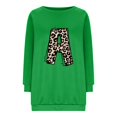 thumbnail image 3 of 2023 Chandail en Molleton de Mode pour Femmes 50 % de Rabais Liquidation Mode Décontractée Manches Longues Col Rond Imprimé Chandail en Molleton Dames Hauts Blouse, 3 of 3
