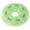 Green, variant on XINGAG Round Weekly Pill Organizer, Travel Pill Container 7 Day, Portable Travel Storage Case for Vitamin Supplement Fish Oil