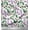 Amethyst, variant on Soimoi Cotton Duck Fabric Leaves & Berries Watercolor Printed Fabric 1 Yard 42 Inch Wide