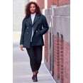 thumbnail image 6 of Roaman's Women's Plus Size Wool Blend A-Line Peacoat, 6 of 6