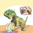 thumbnail image 2 of Electronic Dinosaur Toy Plastic: Ball Light up Walking Dinosaur Educational Toy, 2 of 8