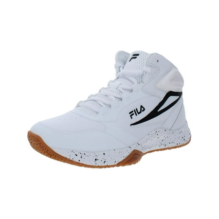 Fila Mens Torranado Evo 2 Logo Lace Up Basketball Shoes White 9.5 Medium (D)