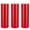 Red, variant on Mega Candles 1 pc Unscented Red Round Pillar Candle, Hand Poured Premium Wax Candles 3 Inch x 9 Inch, Home Décor, Wedding Receptions, Baby Showers, Birthdays, Celebrations, Party Favors & More