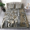 thumbnail image 3 of Africa Tribal Pattern Mixed Leopard Skin Bedding Set LT9, 3 of 7