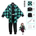 thumbnail image 3 of Disfraz de Cosplay de Kochou Shinobu, disfraz de Anime Kimetsuu no Yaiba, disfraz de mujer, uniforme de Cosplay de Shinobu para Halloween, 3 of 5