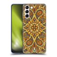 thumbnail image 1 of Head Case Designs Intricate Paisley Gold Soft Gel Case Compatible with Samsung Galaxy S21 5G, 1 of 7