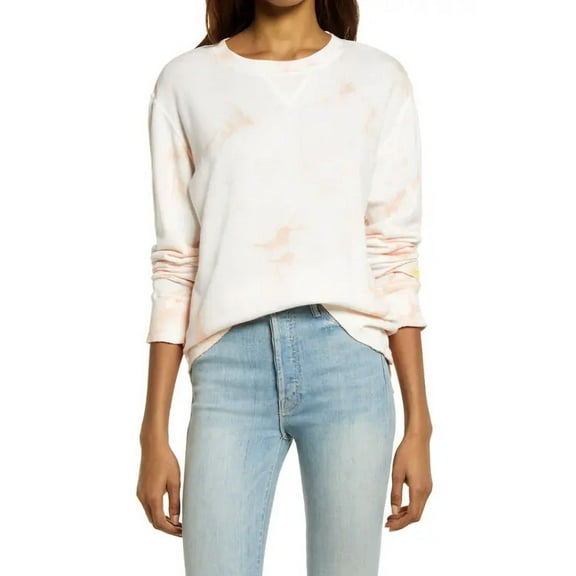 Faherty Women's Clementine Tie Dye Oasis Terry Crew Size Large