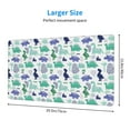thumbnail image 2 of Bingfone Dinosaur Large Gaming Mouse Pad,Extended Desk Mousepad with Stitched Edges,Non-Slip Base,Water Resist Keyboard Pad for Gamer, Office & Home, 29.5 x 16 in, 2 of 6