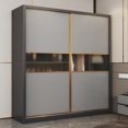 thumbnail image 2 of Clothes Storage Wardrobes Drawers Wardrobe Rack Cabinets Sliding Desing Partition Wardrobe Luxury Armoires De Chambre Furniture My Lux Decor Round, 2 of 17