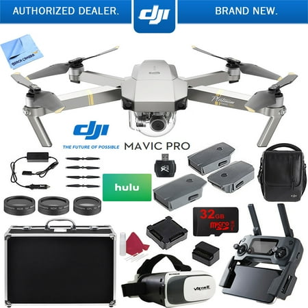 Dji Mavic Pro Platinum 4k Camera Quadcopter Drone 2 Extra