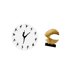thumbnail image 5 of Reloj De Bailarina Con Escultura De Ola Oceánica, Elegante Arte De Pared De Bailarina, Reloj Decorativo Silencioso Para El Hogar, La Oficina Y El Dormitorio., 5 of 8