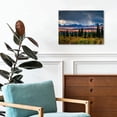 thumbnail image 3 of National Park Autumn Storm Canvas Wall Art, Alaska Mountain Tundra Landscape Print, Dramatic Nature Artwork for Living Room Bedroom Cabin Decor, Ready to Hang, 3 of 6
