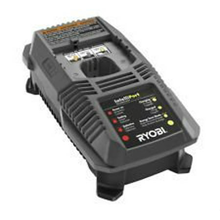 Ryobi P118 Lithium Ion Dual Chemistry Battery Charger for One+ 18 Volt Batteries (Battery Not Included / Charger