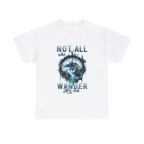 Not all who wander are lost Compass Mountain lovers Shirt ID-0224-BYM3